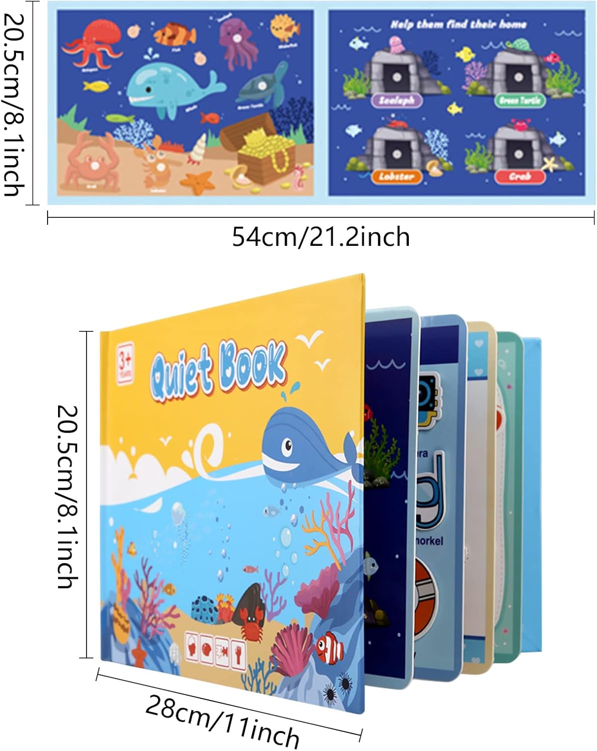Montessori Busy Book For Kids