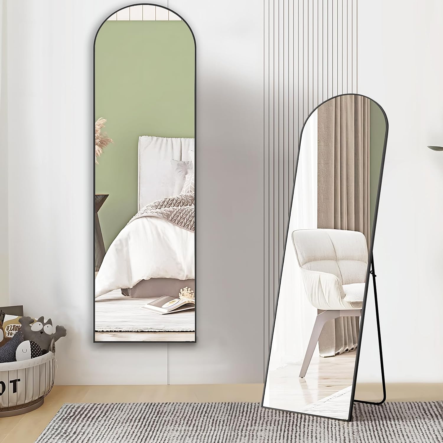 Clear View Standing Mirror