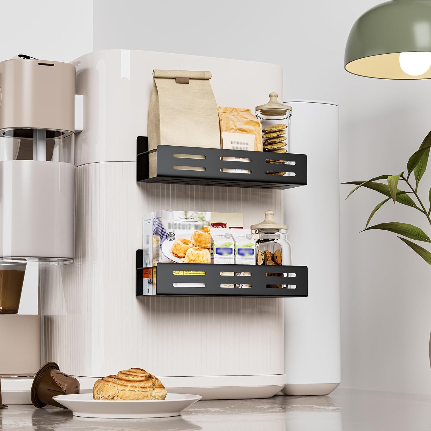 Magneto-Grip Kitchen Storage Rack