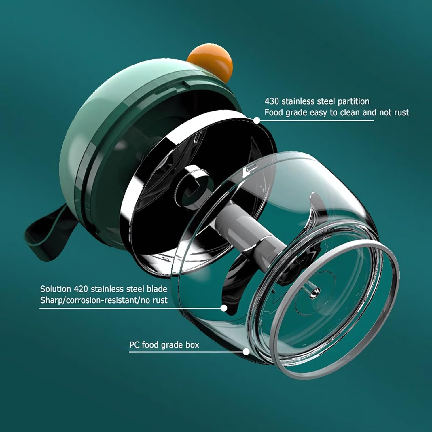 Manual Hand Mini Veggie Cutter