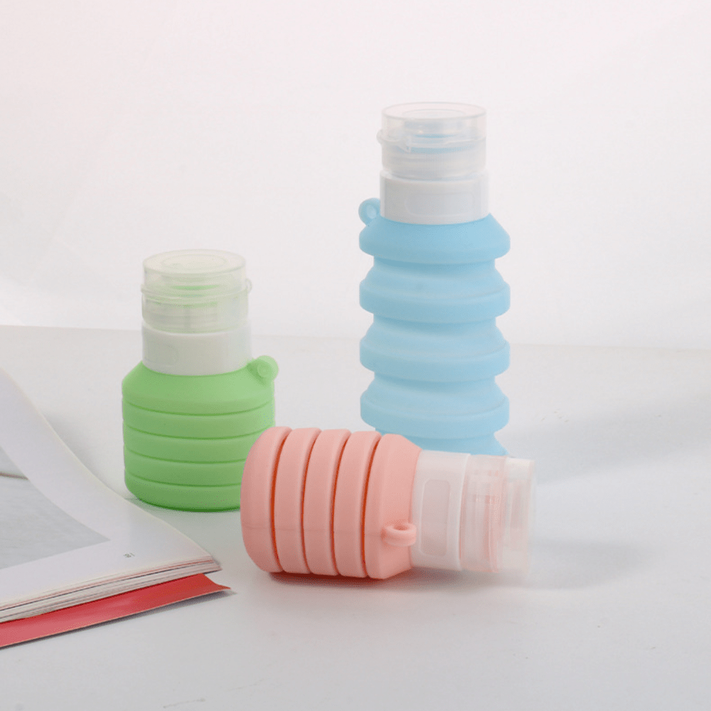 Multi-Purpose Foldable Silicone Bottle