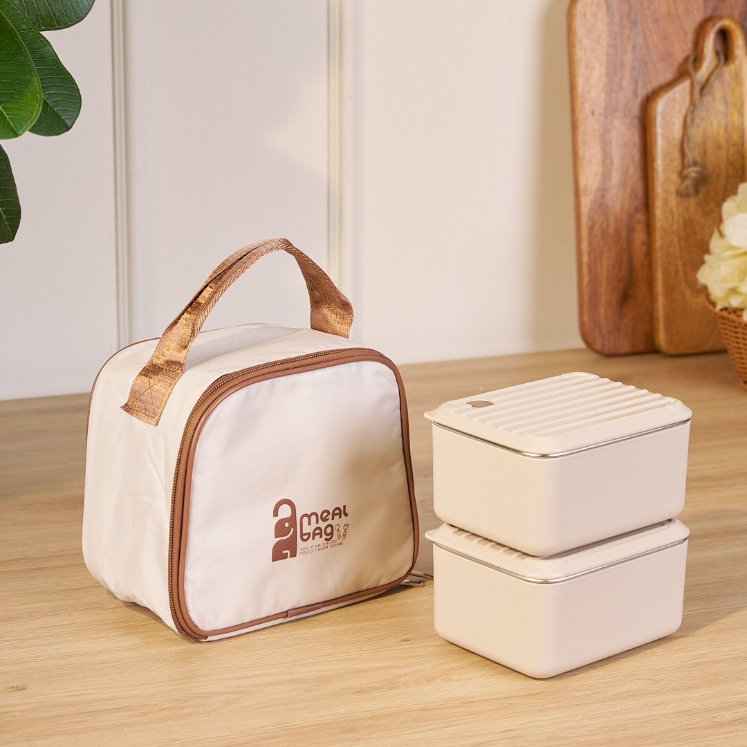 Microwaveable Stainless Steel Lunch Box