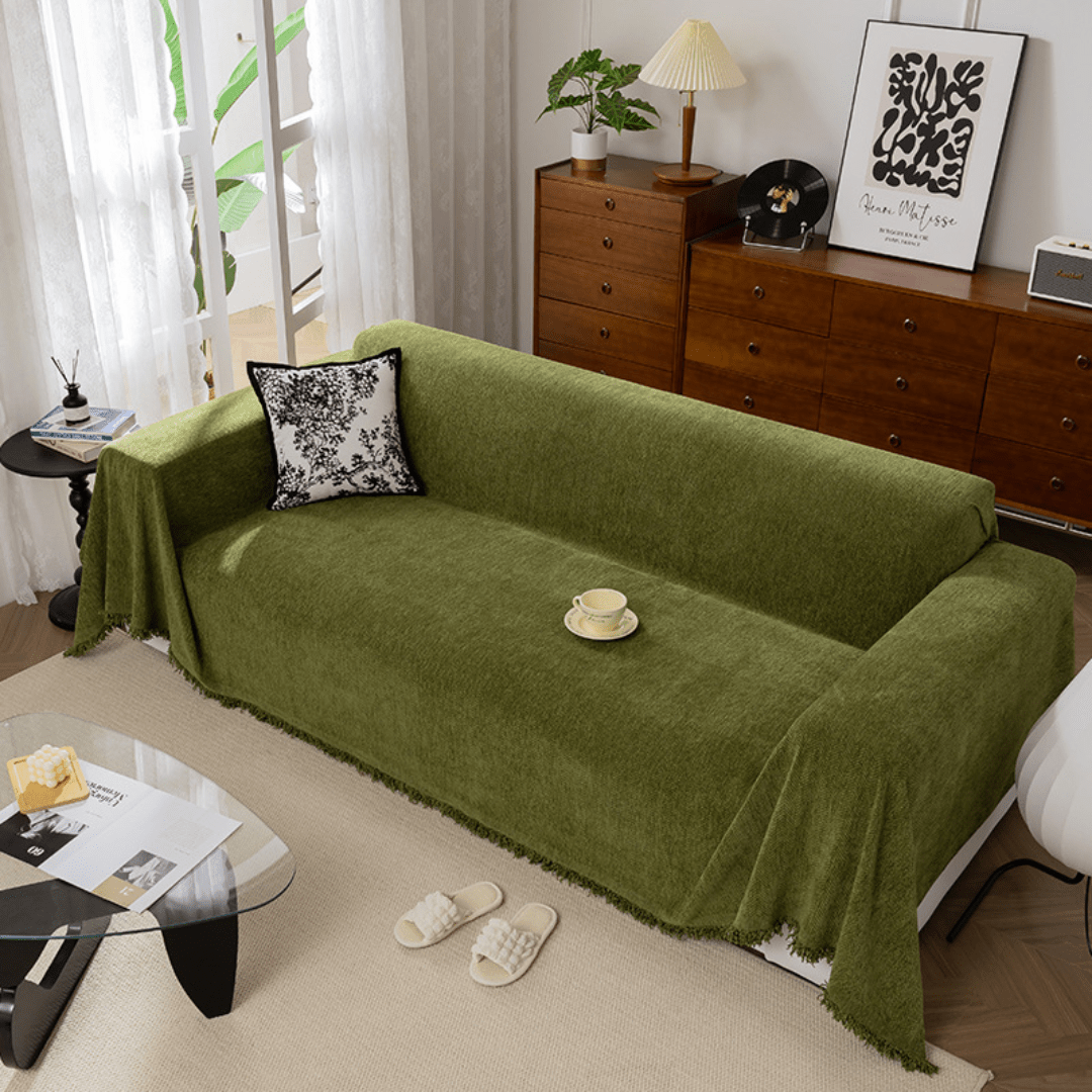 Elegance Chenille Sofa Cover : [EM-SC-13]