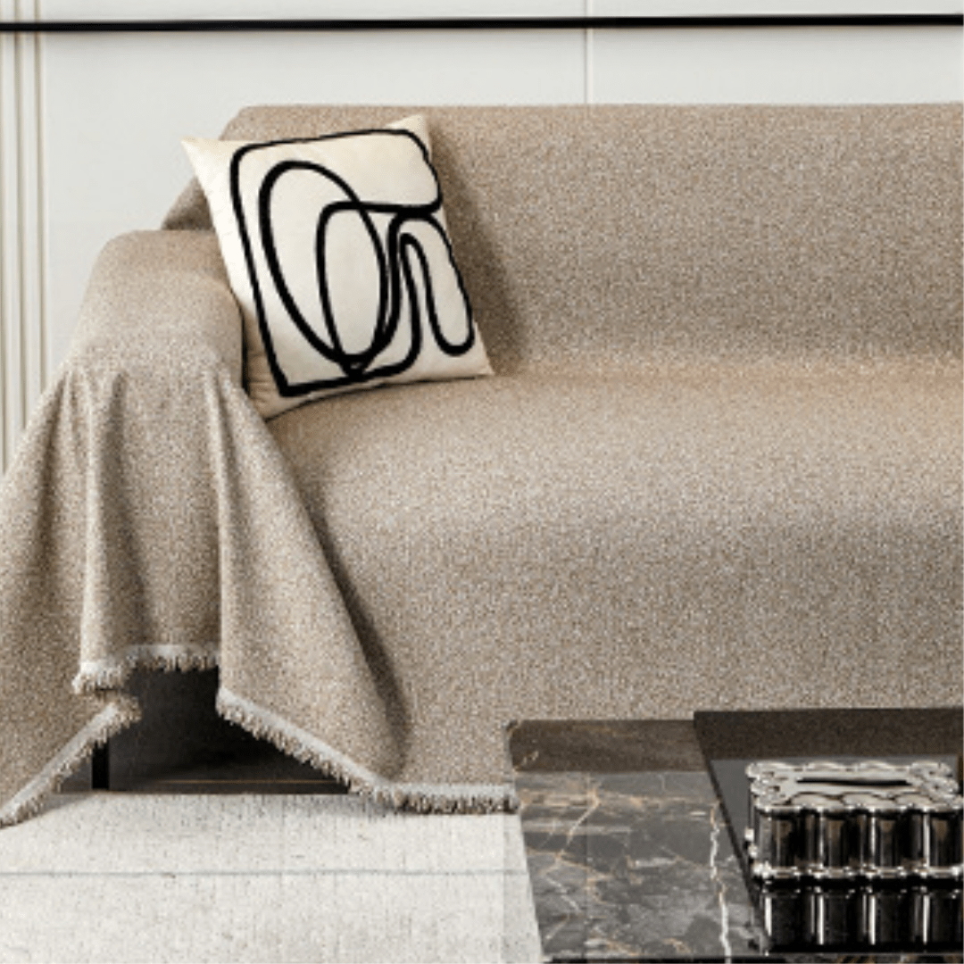 Elegance Chenille Sofa Cover : [EM-SC-04]