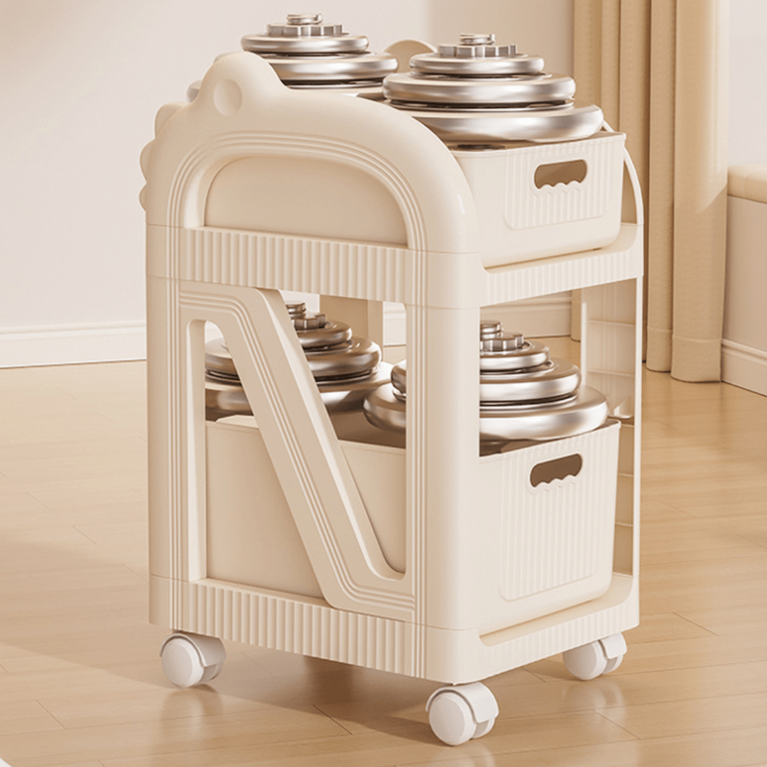 Space Max Rolling Storage Rack