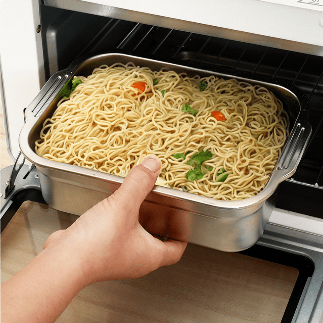 Multifunctional Vacuum-Sealed Stainless Steel Food Storage Container(2000ml)