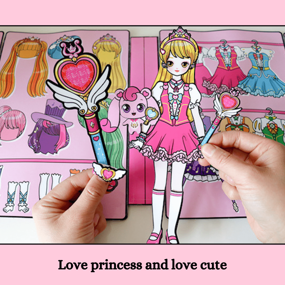 Princess Girl DIY Quiet Book