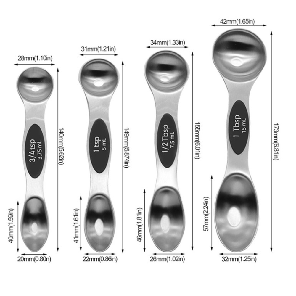 Magnetic Nest Measuring Spoon Set