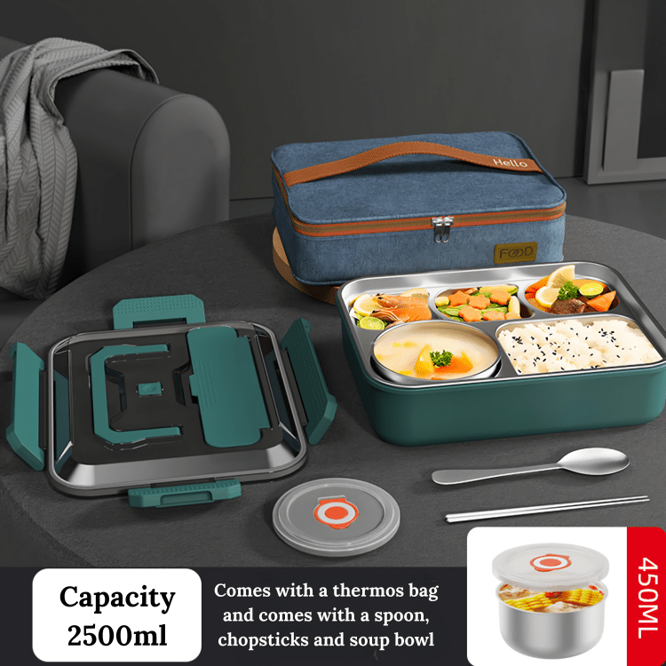 Stainless Steel Insulated Lunch Box with Cover