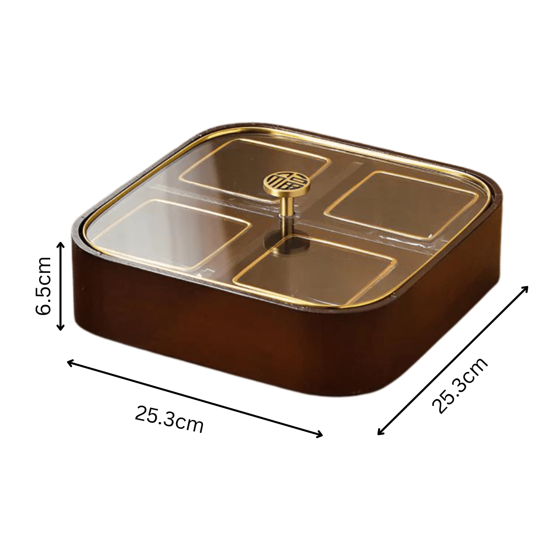 Multi-Purpose Moisture-Proof Wooden Serving Tray