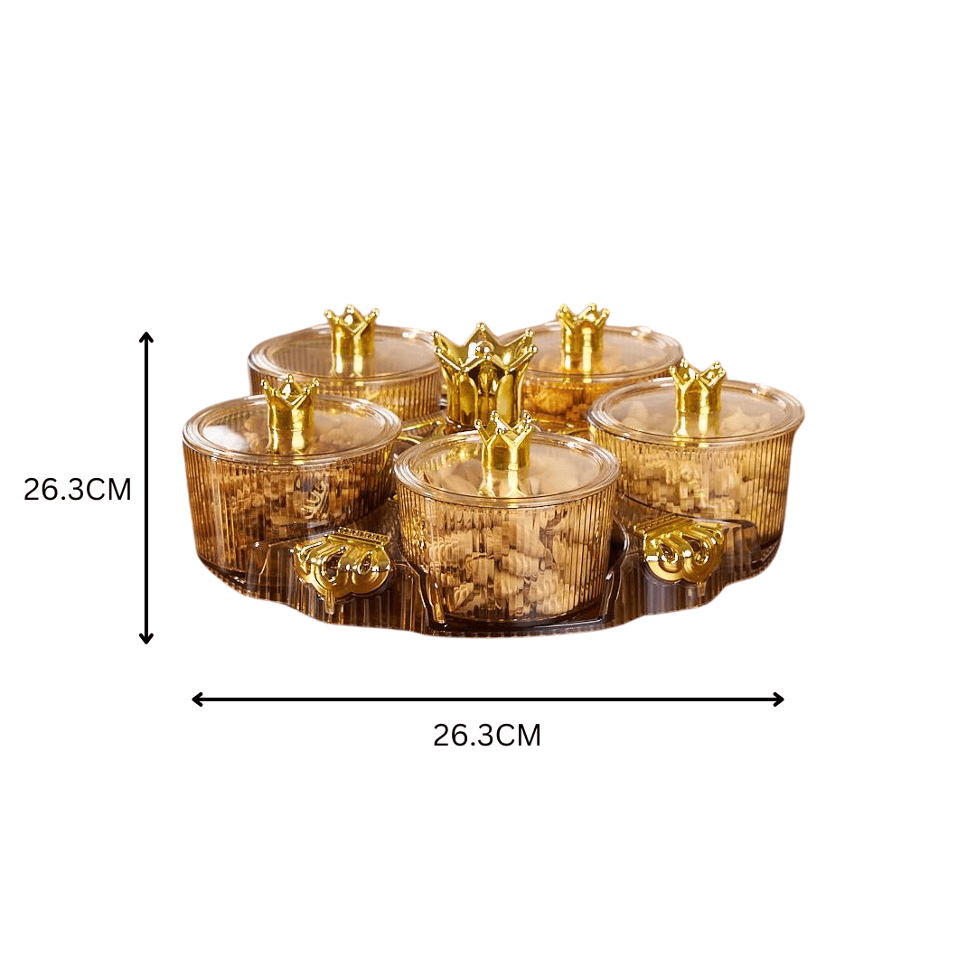 Classic Rotate Snack Dish Tray