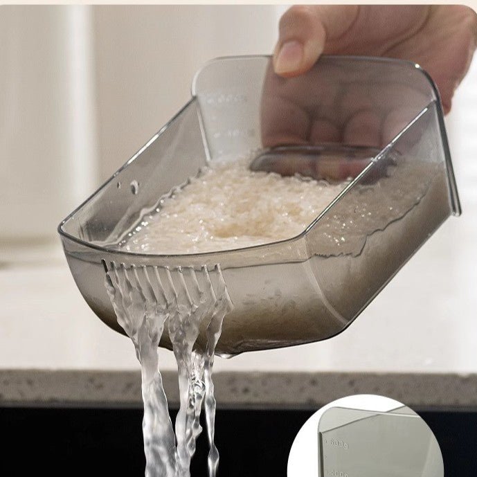 Multi-Purpose Airtight Rice Storage Container with Measuring Cup(10kg)