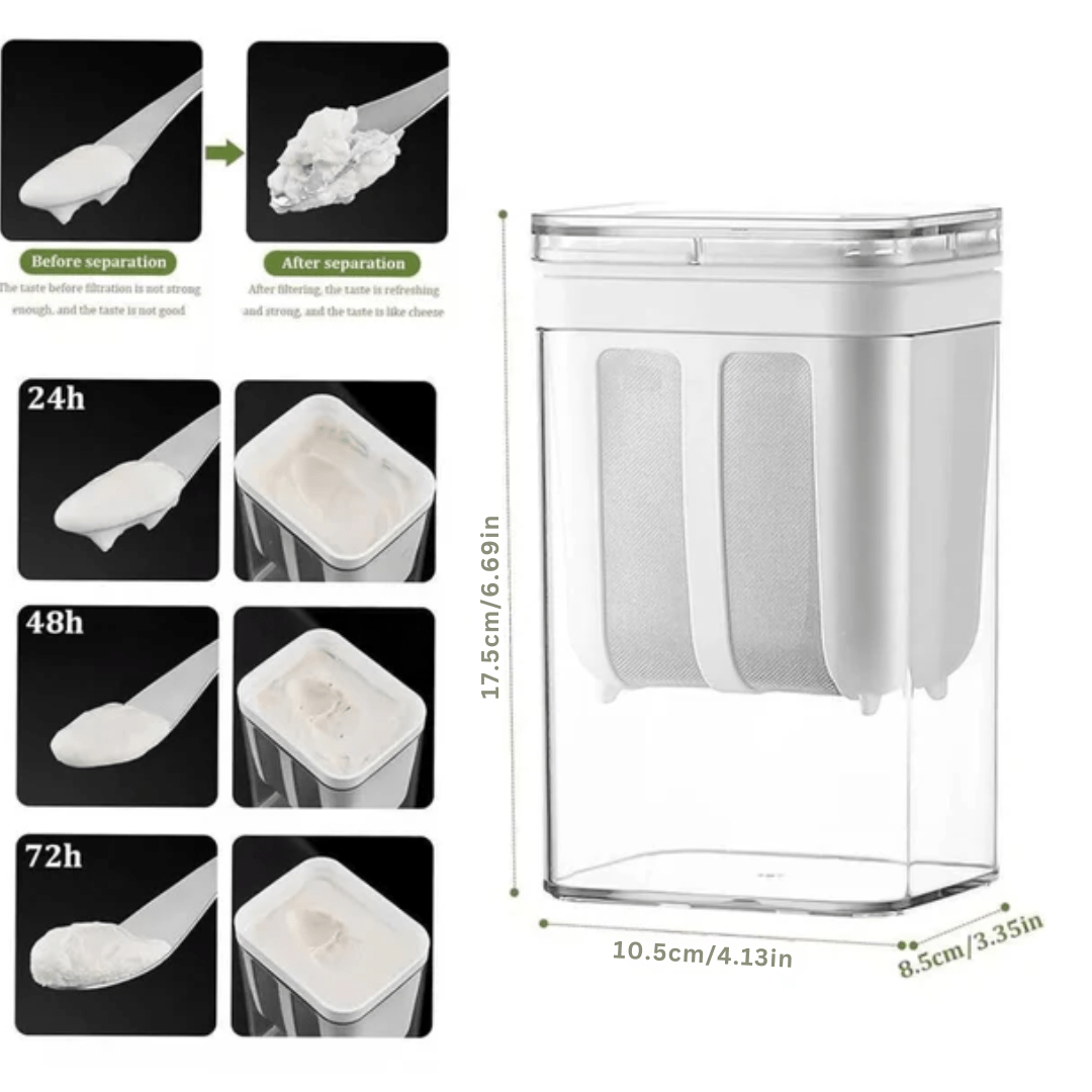 Multifunctional Yogurt Filter with Fine Mesh Strainer