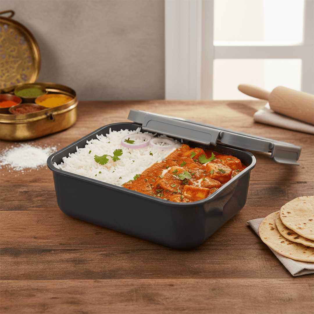 Rectangle 1050ml Non-Stick Glass Food Storage Container