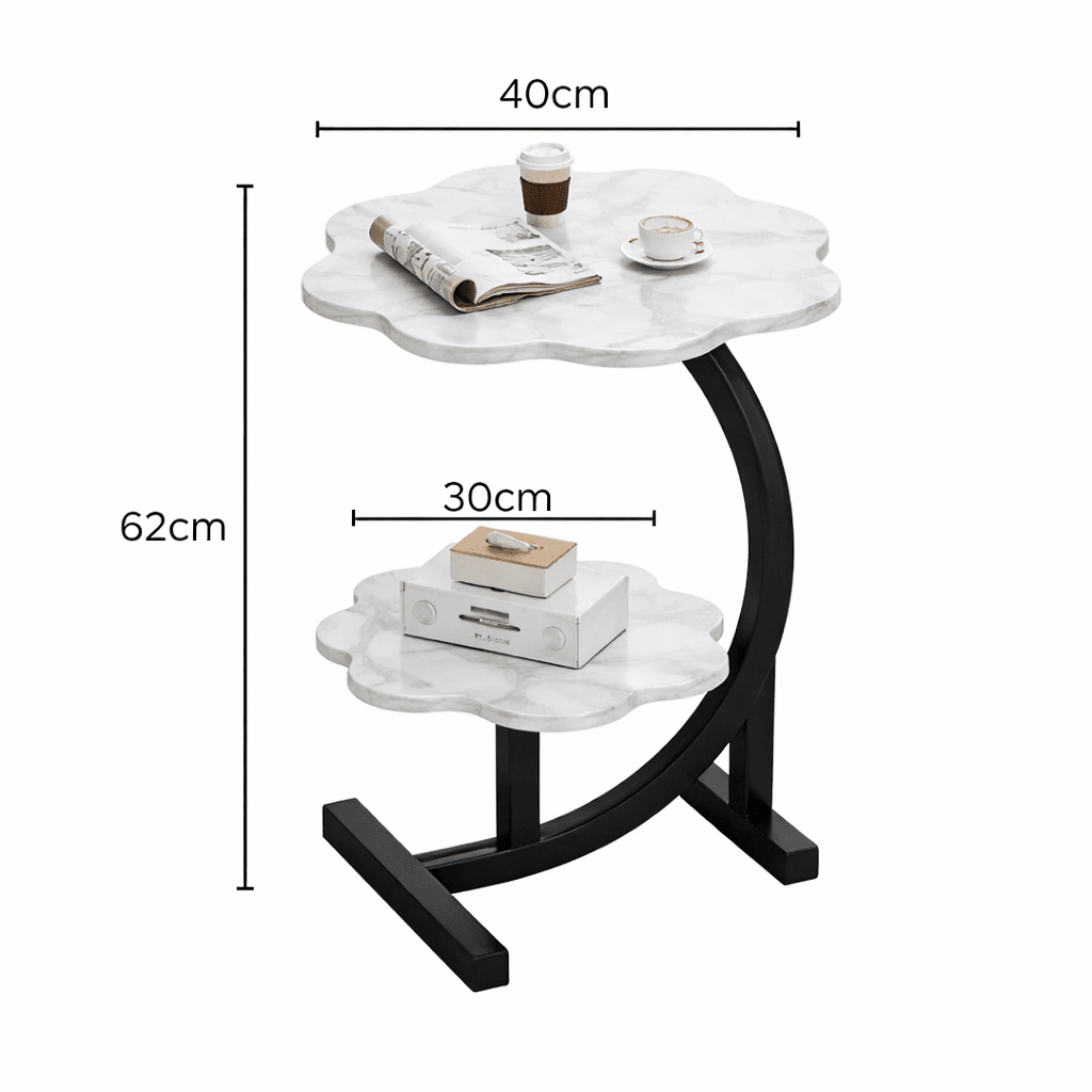 Multi-Purpose Wooden Bedside and Sofa Side Table