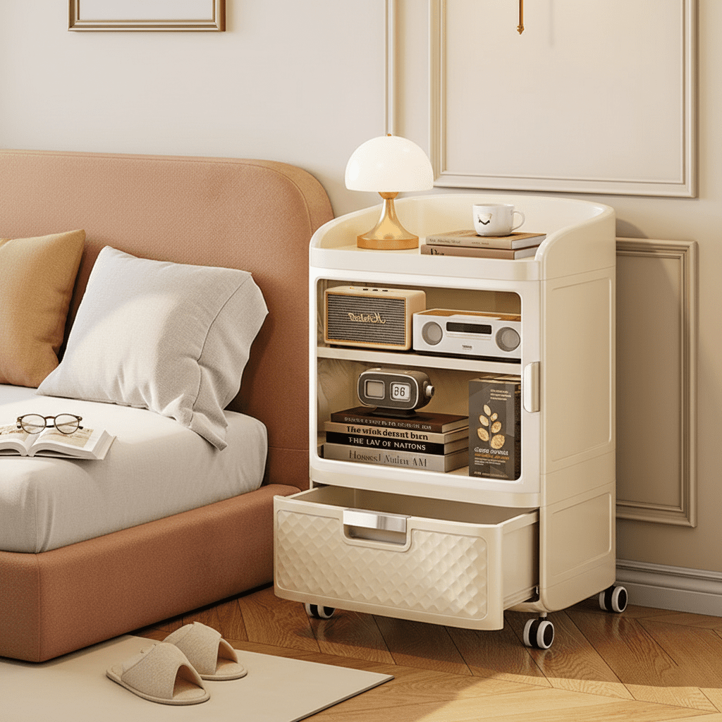 Multi-Purpose Slim Storage Cabinet for Home