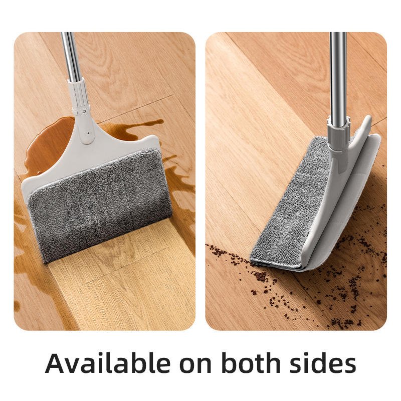 Retractable Ultra-Thin Double Sided Flat Mop