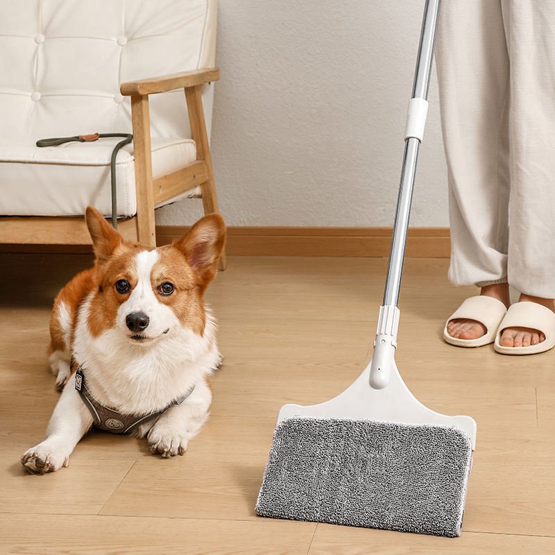 Retractable Ultra-Thin Double Sided Flat Mop