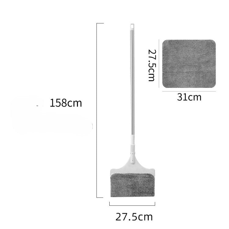 Retractable Ultra-Thin Double Sided Flat Mop