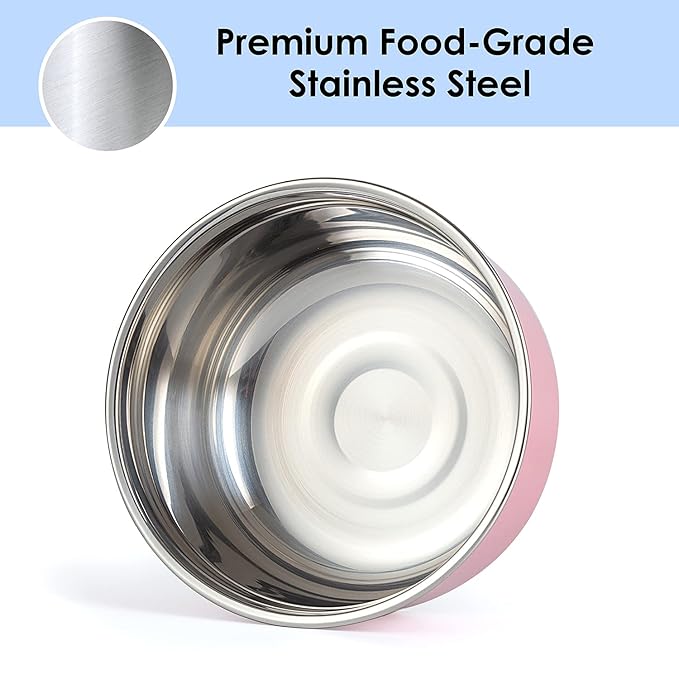 Leakproof Set of 4 Pink Bento Lunch Box Containers