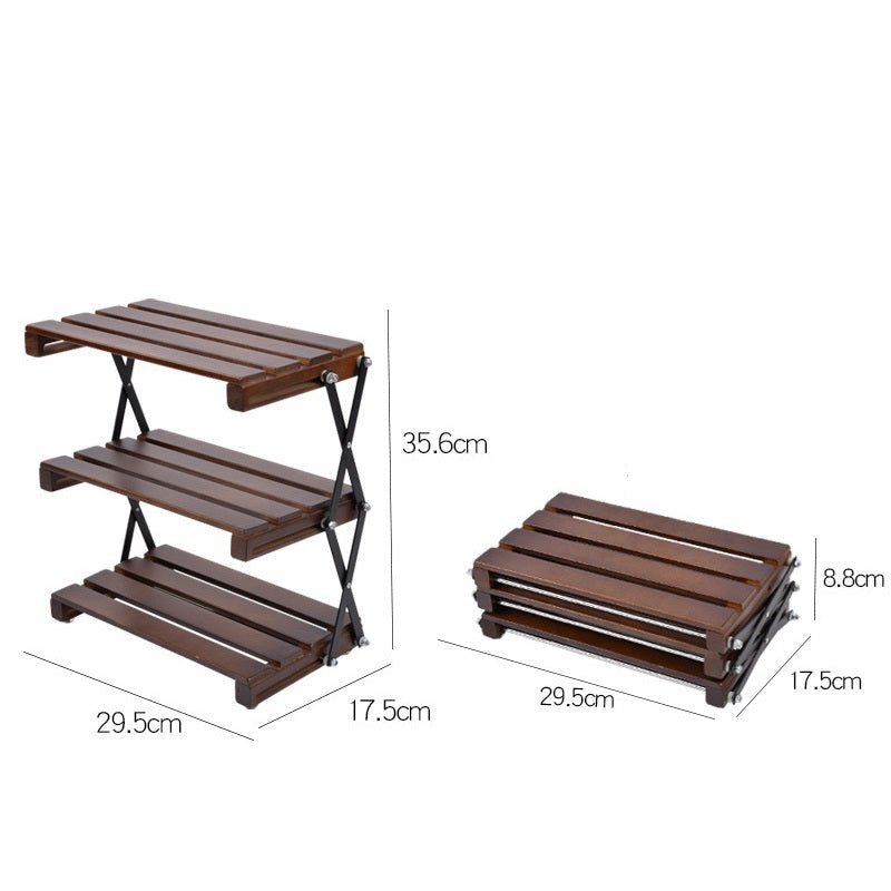 Multi-Purpose Portable Camping Foldable Storage Rack