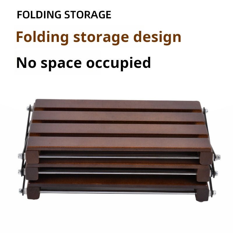 Multi-Purpose Portable Camping Foldable Storage Rack