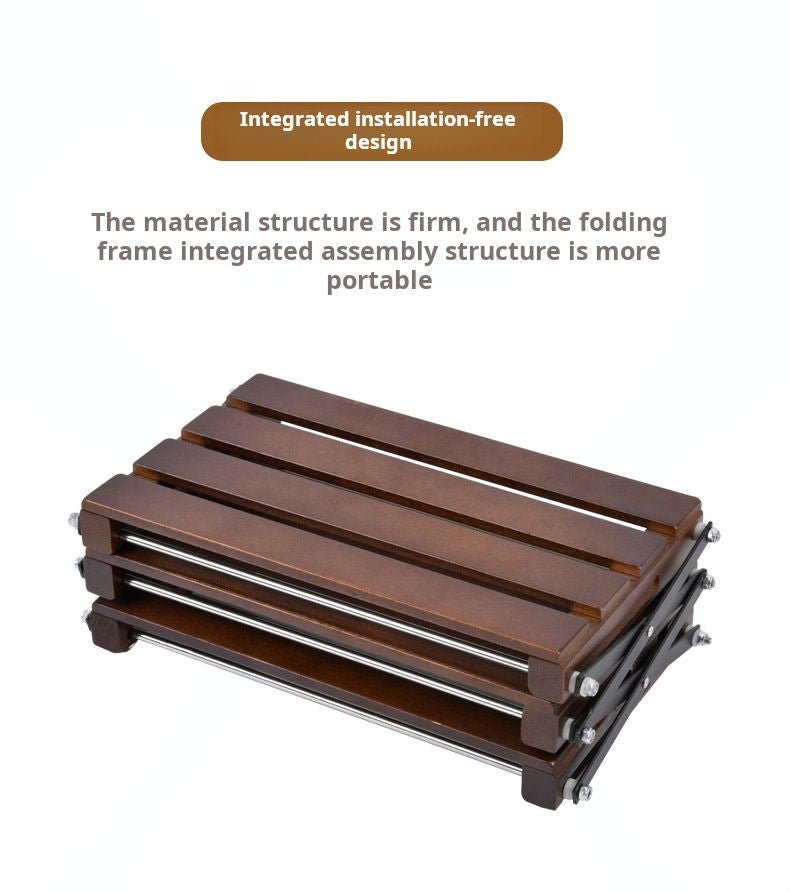 Multi-Purpose Portable Camping Foldable Storage Rack