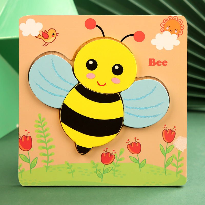 Montessori Wooden Jigsaw Toddler Puzzle