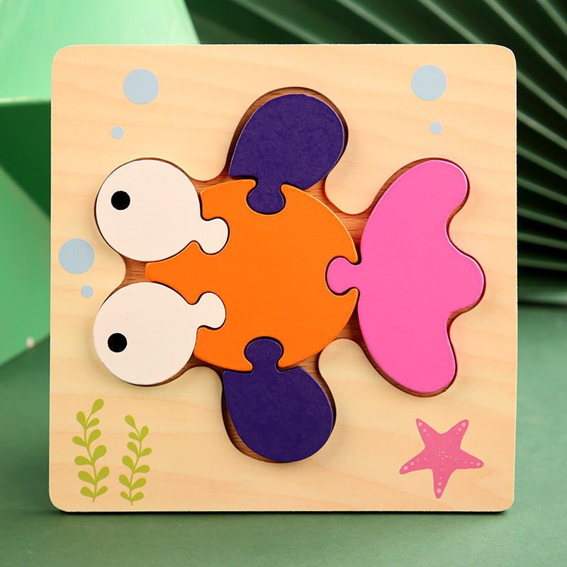 Montessori Wooden Jigsaw Toddler Puzzle
