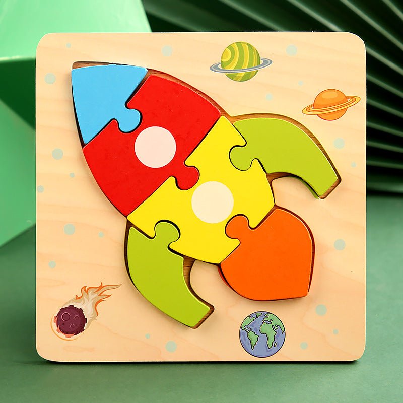 Montessori Wooden Jigsaw Toddler Puzzle
