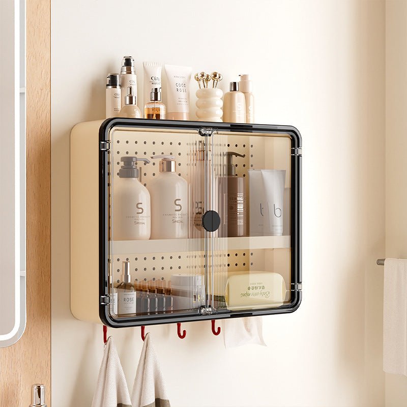Space-Saving Transparent Bathroom Storage Box(45cm)