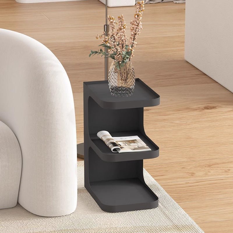Modern Wooden Space-Saving Side Table