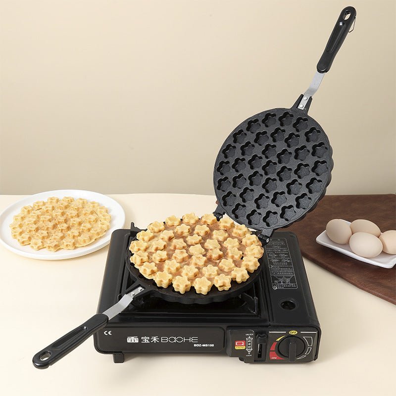 Plum Blossom Pattern Non-Stick Aluminum Breakfast Pan
