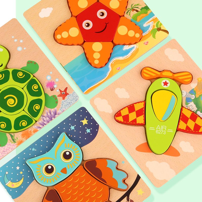 Montessori Wooden Jigsaw Toddler Puzzle