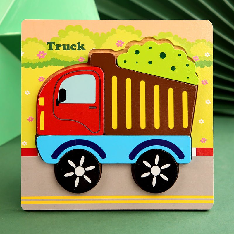 Montessori Wooden Jigsaw Toddler Puzzle