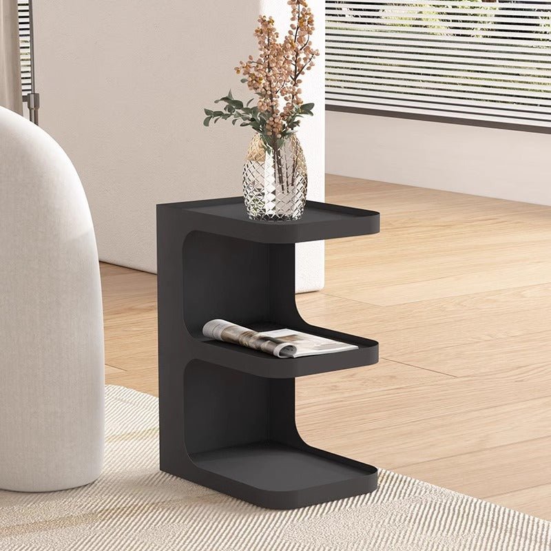 Modern Wooden Space-Saving Side Table