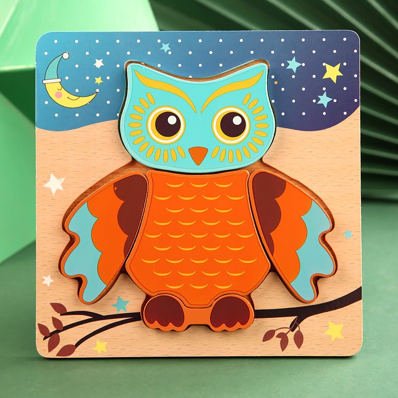Montessori Wooden Jigsaw Toddler Puzzle