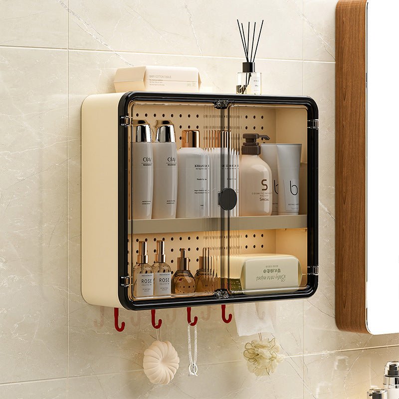 Space-Saving Transparent Bathroom Storage Box(45cm)