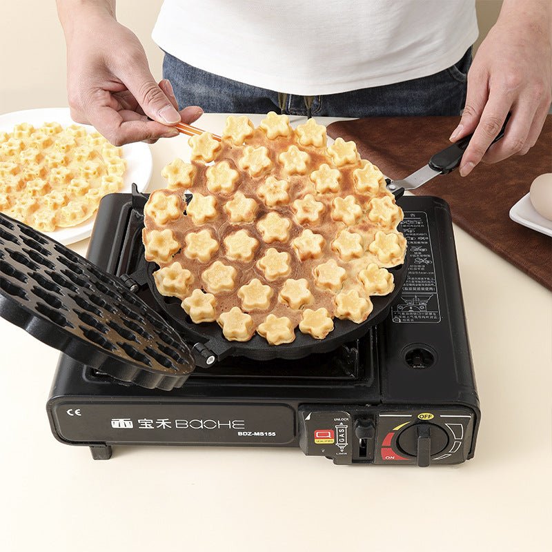 Plum Blossom Pattern Non-Stick Aluminum Breakfast Pan