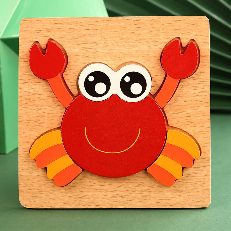 Montessori Wooden Jigsaw Toddler Puzzle
