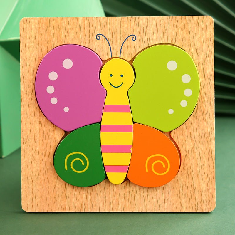 Montessori Wooden Jigsaw Toddler Puzzle