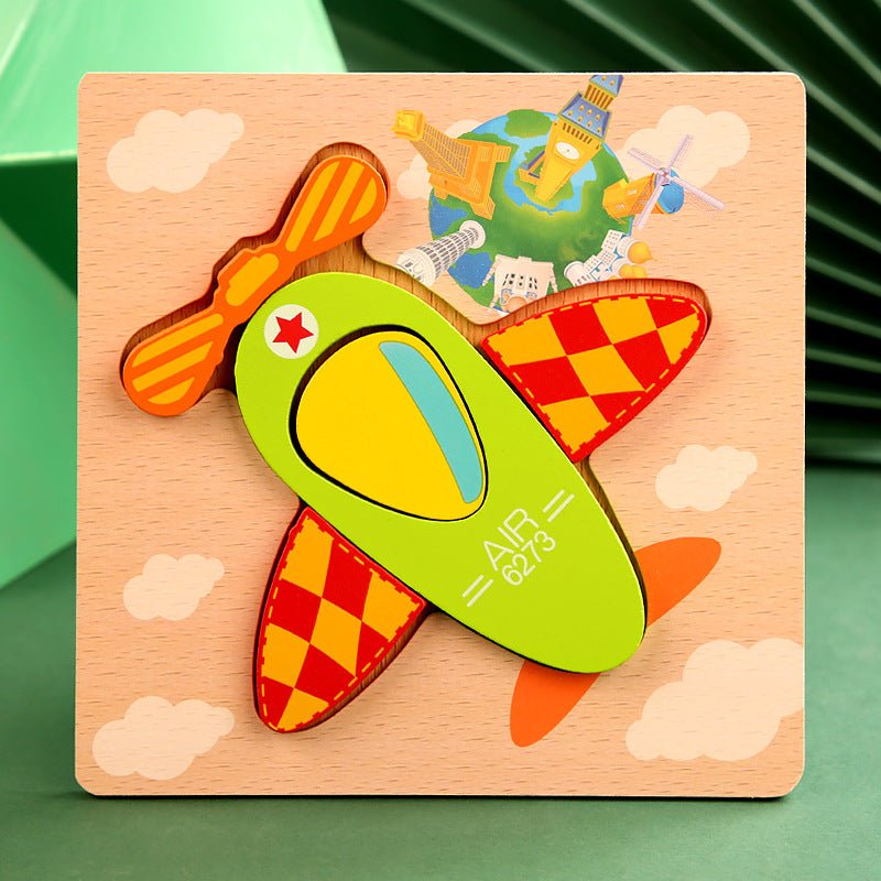 Montessori Wooden Jigsaw Toddler Puzzle
