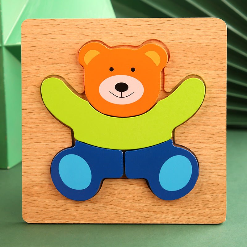 Montessori Wooden Jigsaw Toddler Puzzle