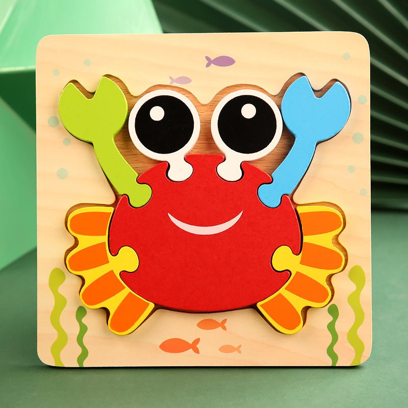 Montessori Wooden Jigsaw Toddler Puzzle