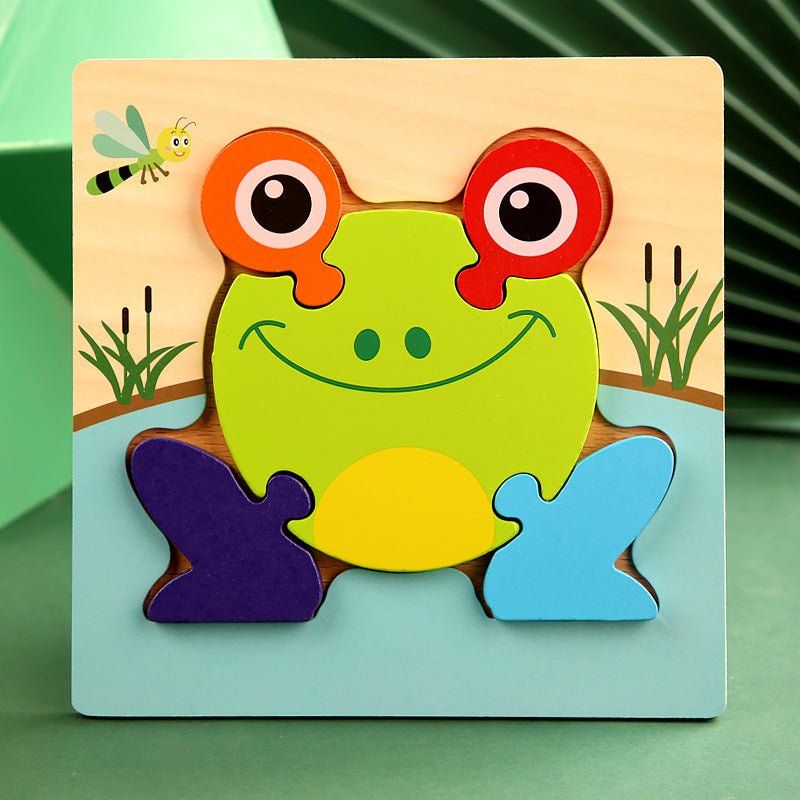 Montessori Wooden Jigsaw Toddler Puzzle