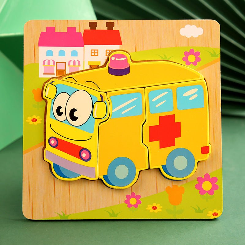 Montessori Wooden Jigsaw Toddler Puzzle