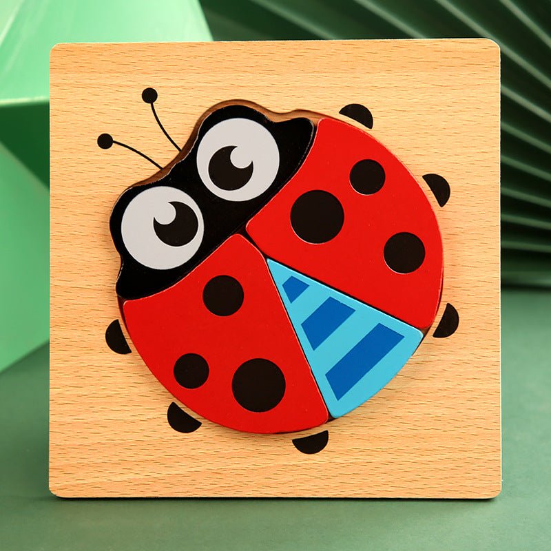 Montessori Wooden Jigsaw Toddler Puzzle
