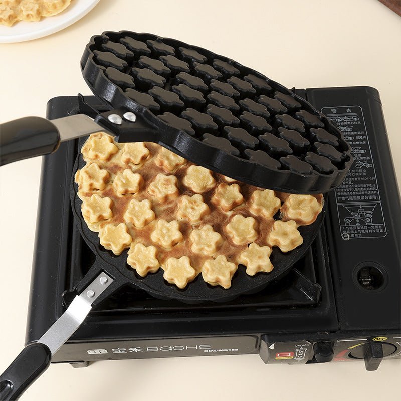 Plum Blossom Pattern Non-Stick Aluminum Breakfast Pan