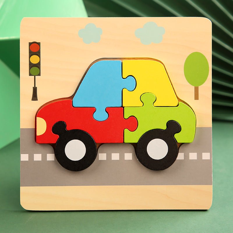 Montessori Wooden Jigsaw Toddler Puzzle