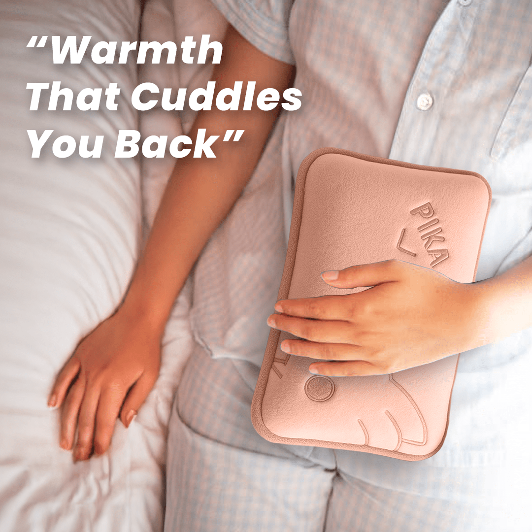 Pillow-Style Peach Pikachu Electric Hot Water Bag